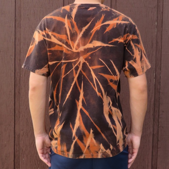 Gears of War Custom Spiral Bleach Tee sz L - Picture 4 of 5